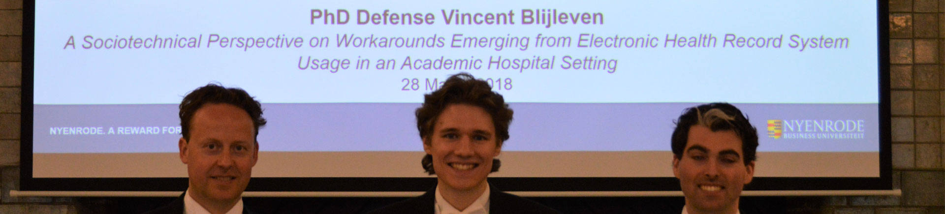 Promotie Vincent Blijleven