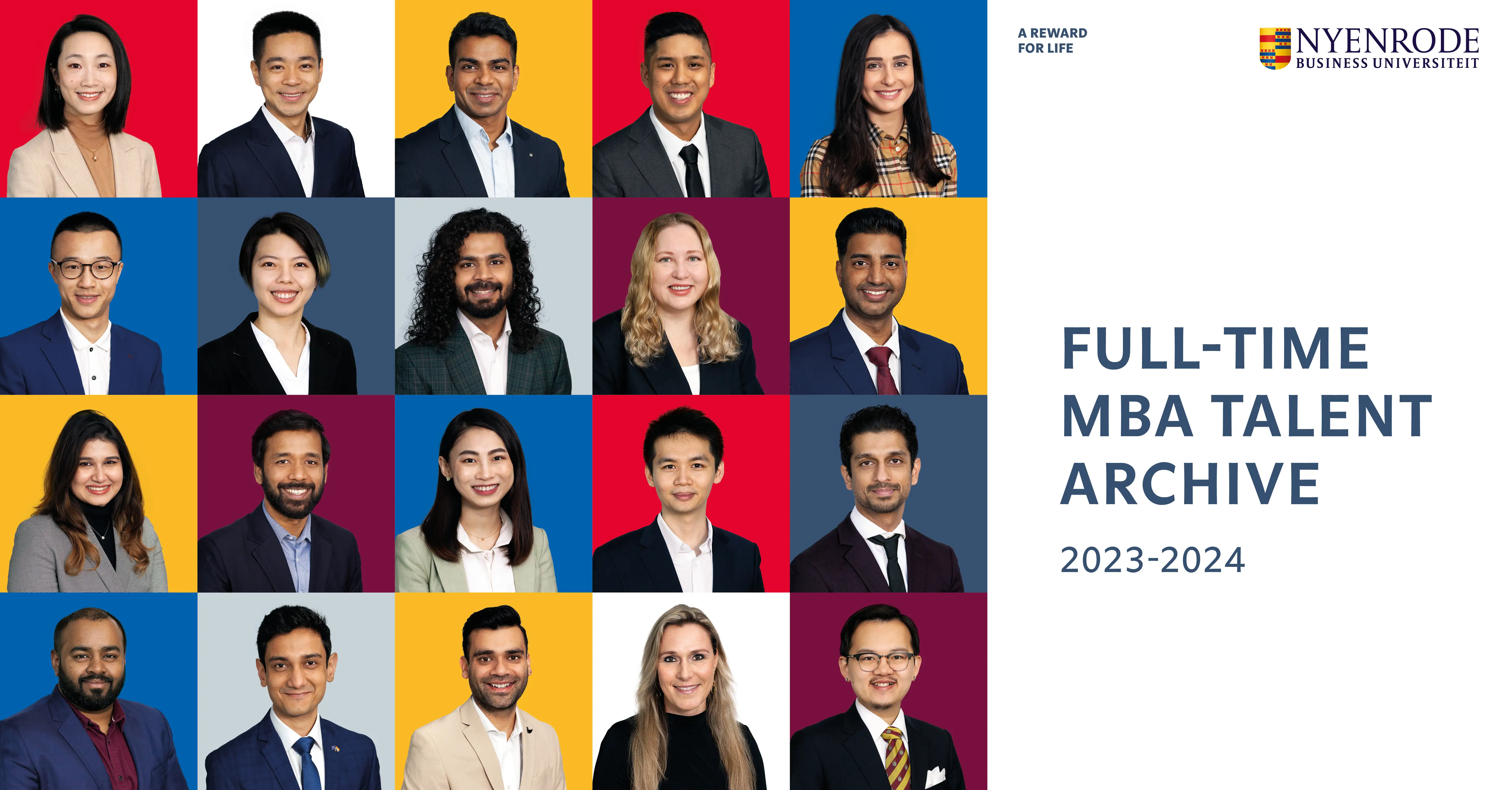 Nyenrode Talent Archive Full-time MBA Class of 2023-2024